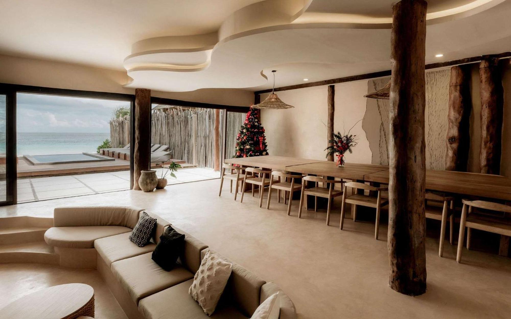 Largest Ocean Front Mansion Butler Included Tulum