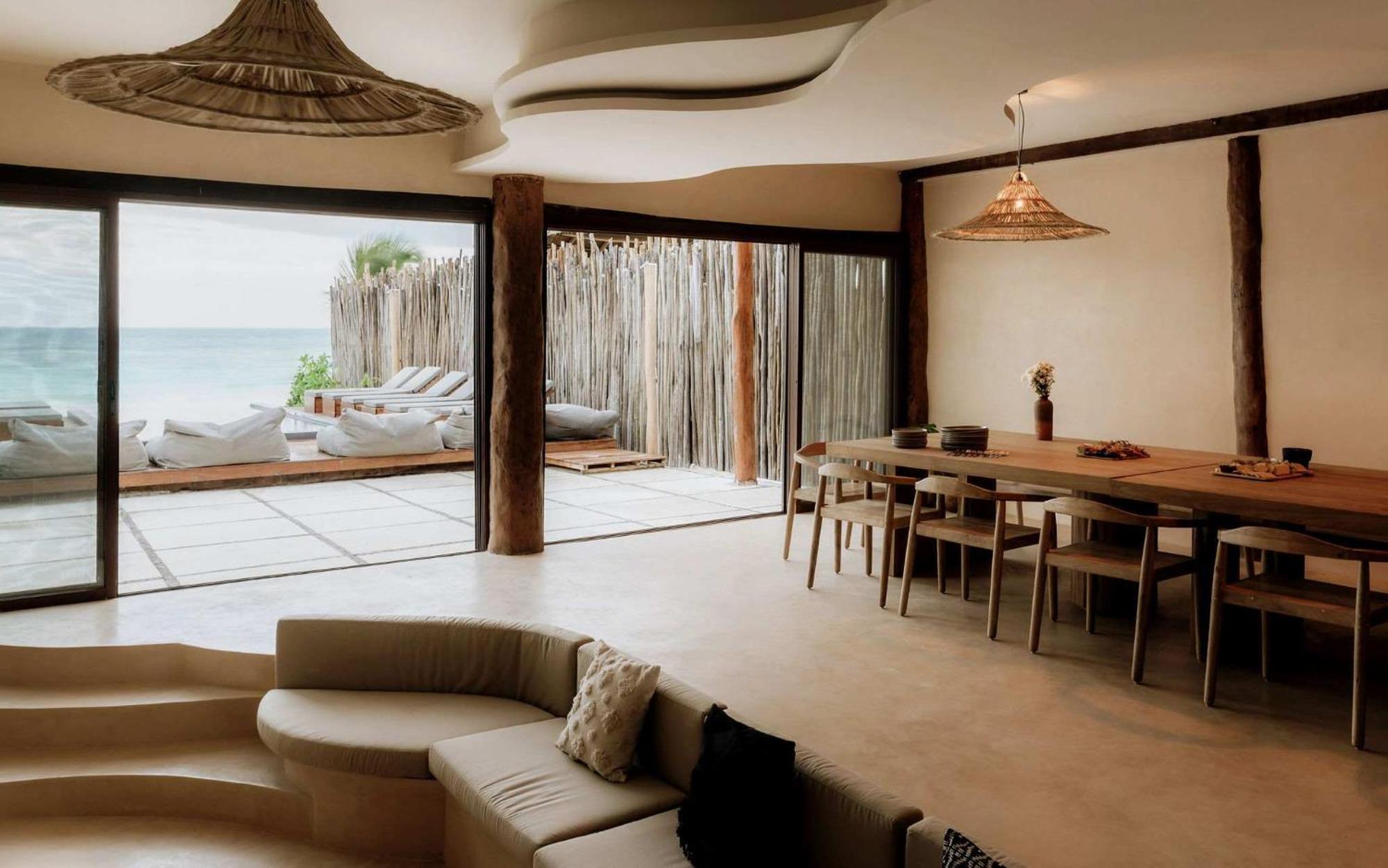 Largest Ocean Front Mansion Butler Included Holiday home Tulum